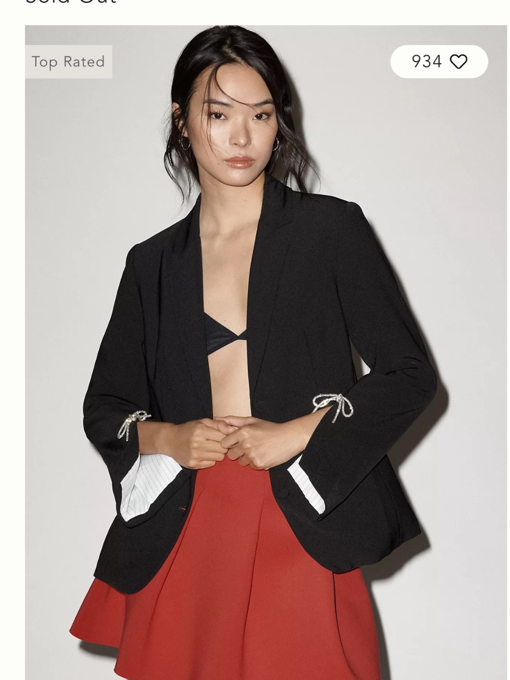 Anthropologie Dolan Women's Tailored Blazer - Contemporary Blazer, Festive!